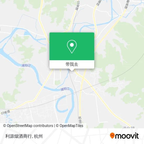 利源烟酒商行地图