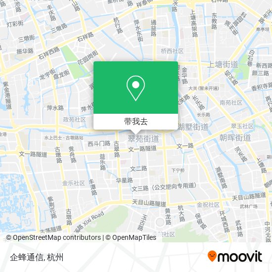 企蜂通信地图