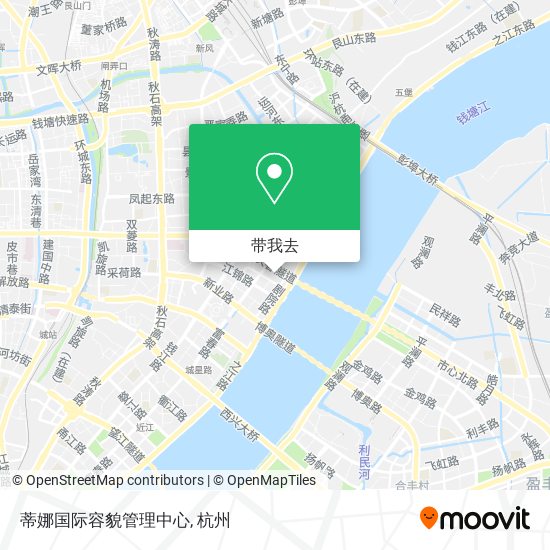 蒂娜国际容貌管理中心地图