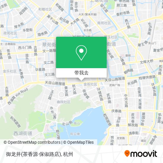 御龙井(茶香源·保俶路店)地图