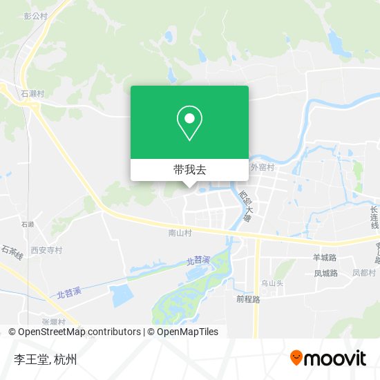 李王堂地图