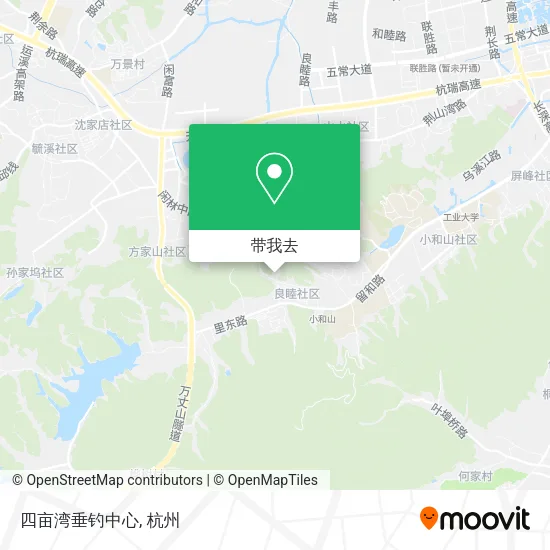 四亩湾垂钓中心地图