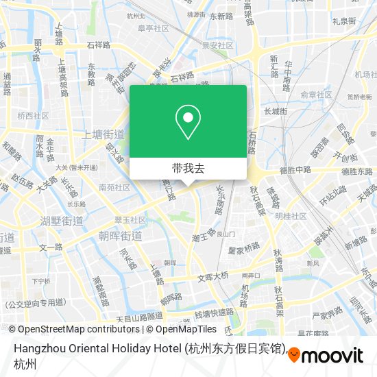 Hangzhou Oriental Holiday Hotel (杭州东方假日宾馆)地图