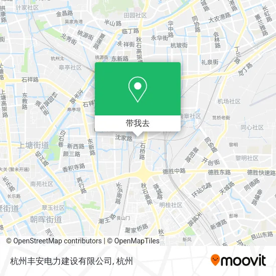 杭州丰安电力建设有限公司地图