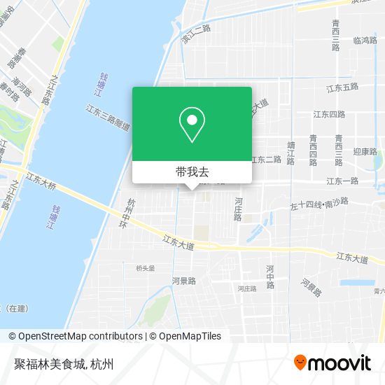 聚福林美食城地图