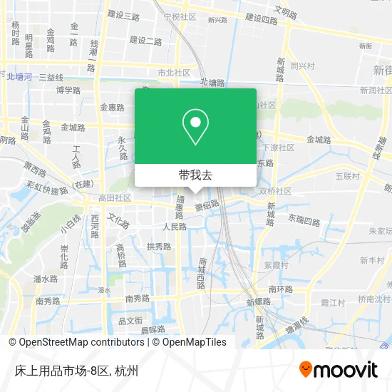 床上用品市场-8区地图