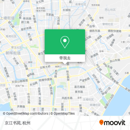 京江书苑地图