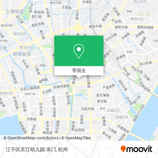 江干区京江幼儿园-东门地图
