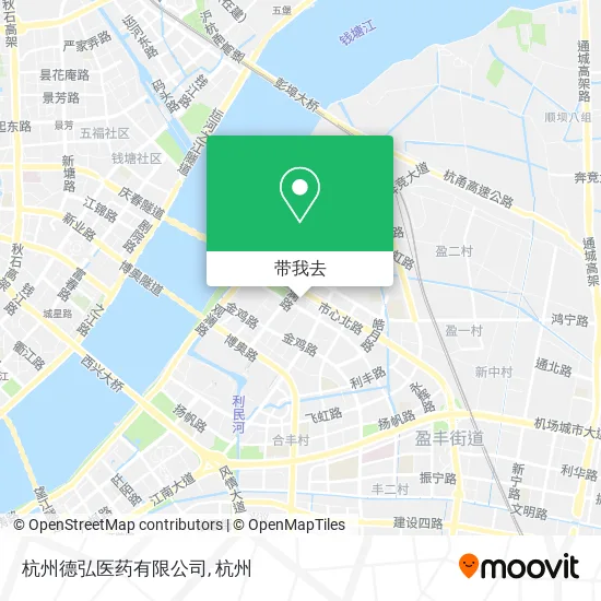 杭州德弘医药有限公司地图