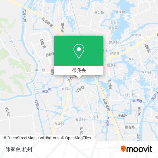 张家舍地图