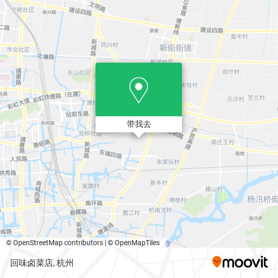 回味卤菜店地图