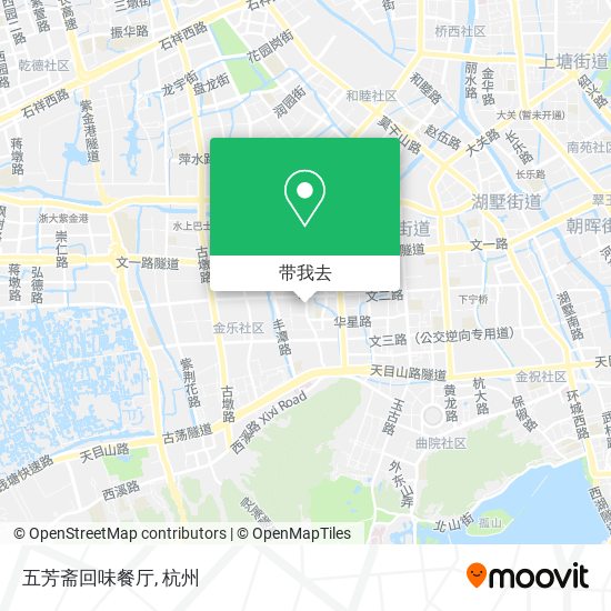 五芳斋回味餐厅地图