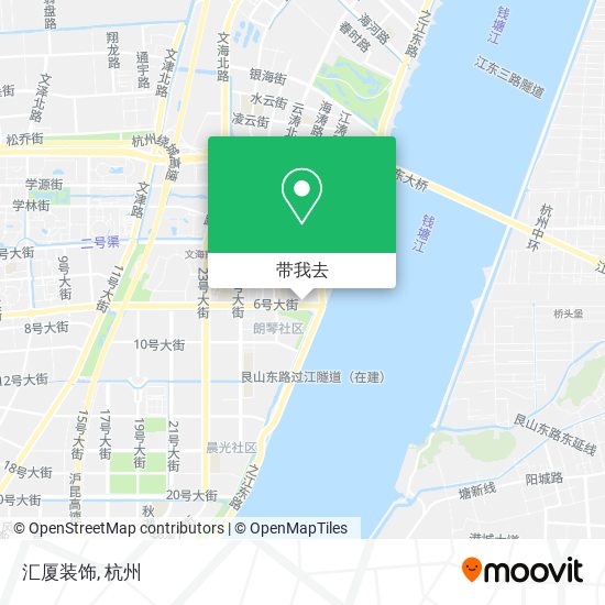 汇厦装饰地图
