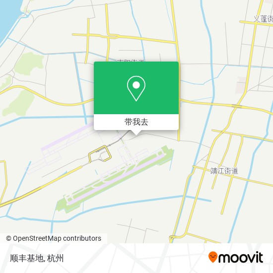 顺丰基地地图