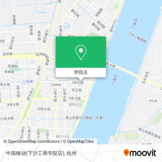 中国移动(下沙工商学院店)地图