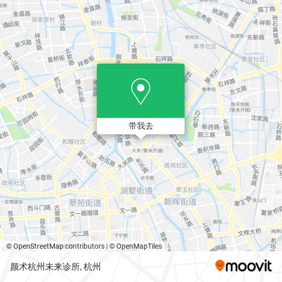 颜术杭州未来诊所地图