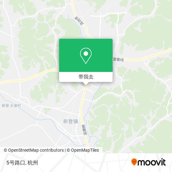 5号路口地图