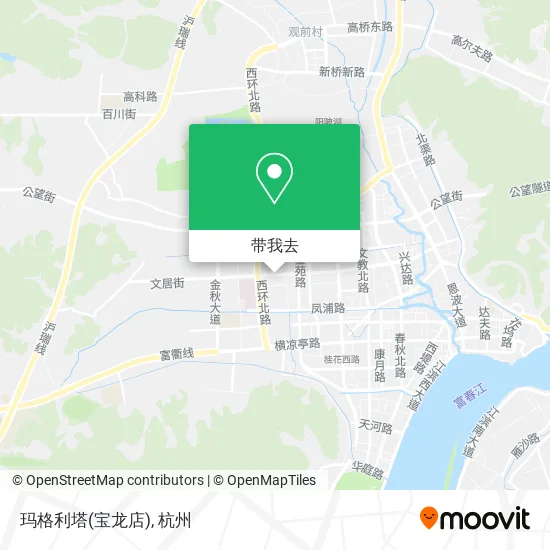玛格利塔(宝龙店)地图