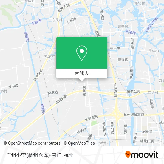广州小李(杭州仓库)-南门地图