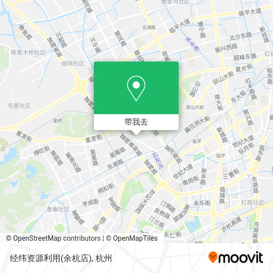经纬资源利用(余杭店)地图
