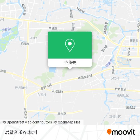 岩壁音乐谷地图