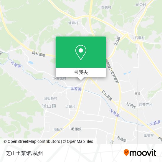 芝山土菜馆地图