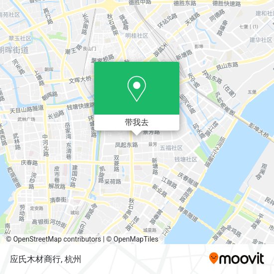 应氏木材商行地图