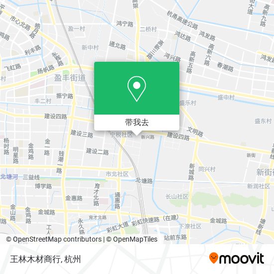 王林木材商行地图