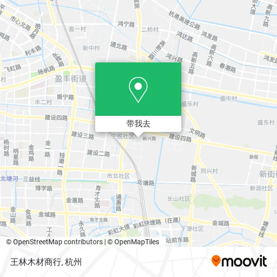 王林木材商行地图