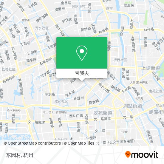 东园村地图