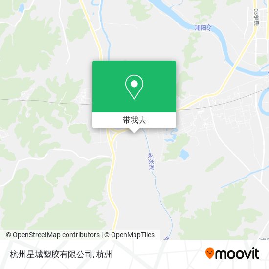 杭州星城塑胶有限公司地图