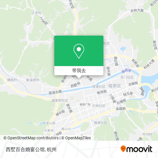 西墅百合婚宴公馆地图
