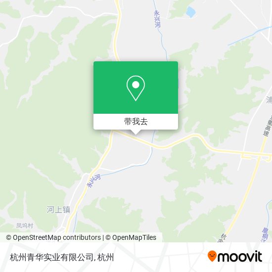 杭州青华实业有限公司地图