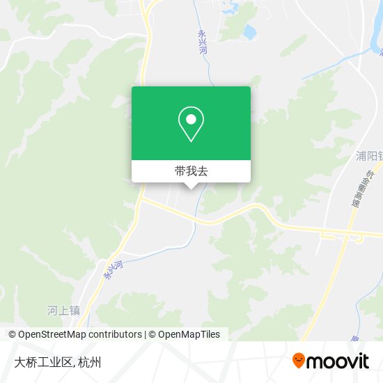 大桥工业区地图