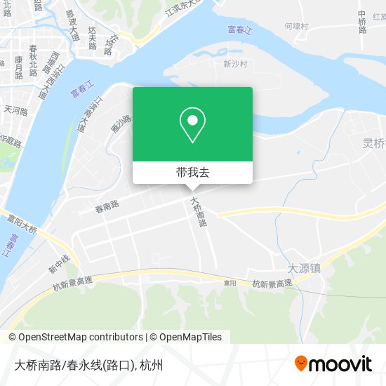大桥南路/春永线(路口)地图