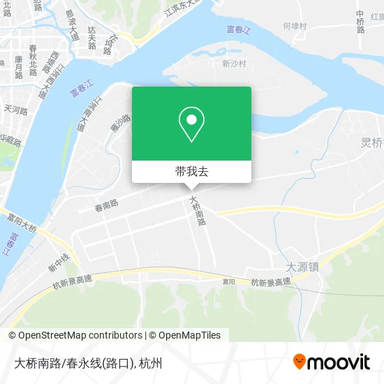 大桥南路/春永线(路口)地图