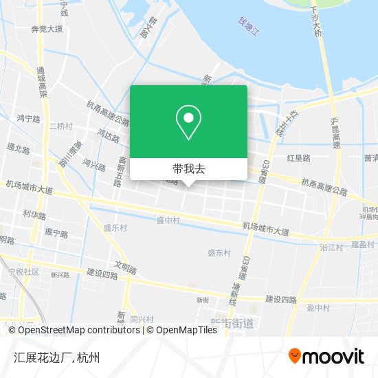 汇展花边厂地图