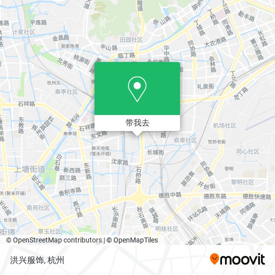 洪兴服饰地图
