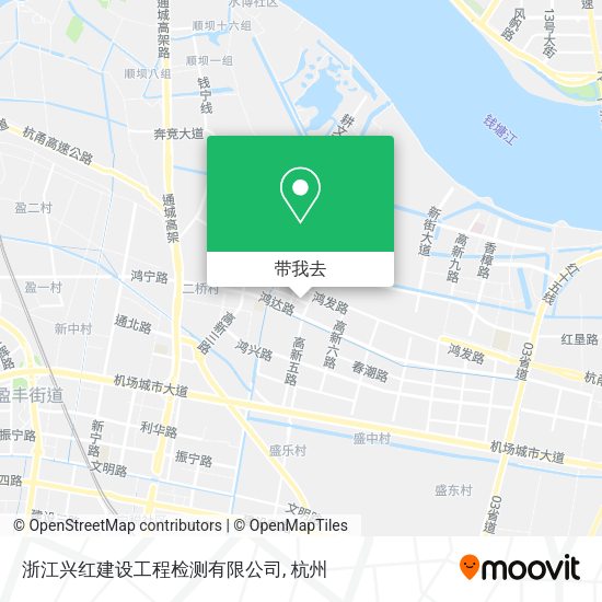 浙江兴红建设工程检测有限公司地图