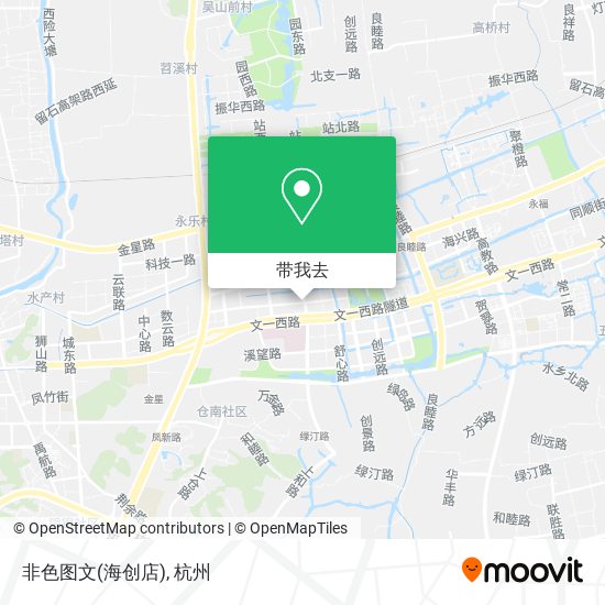 非色图文(海创店)地图