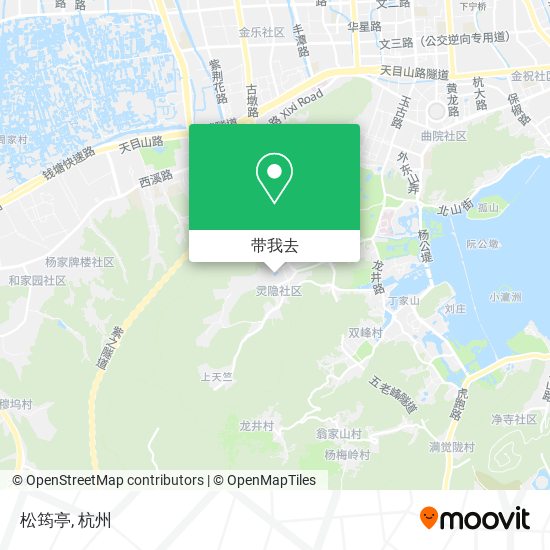 松筠亭地图