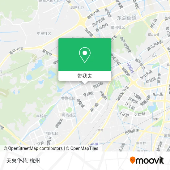 天泉华苑地图