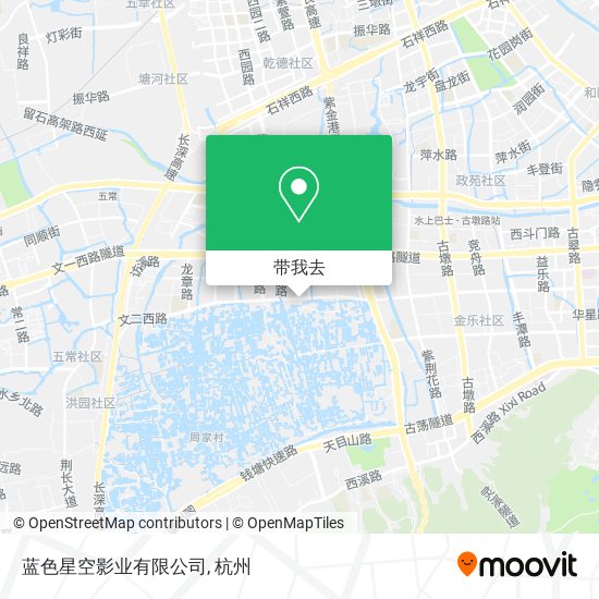 蓝色星空影业有限公司地图