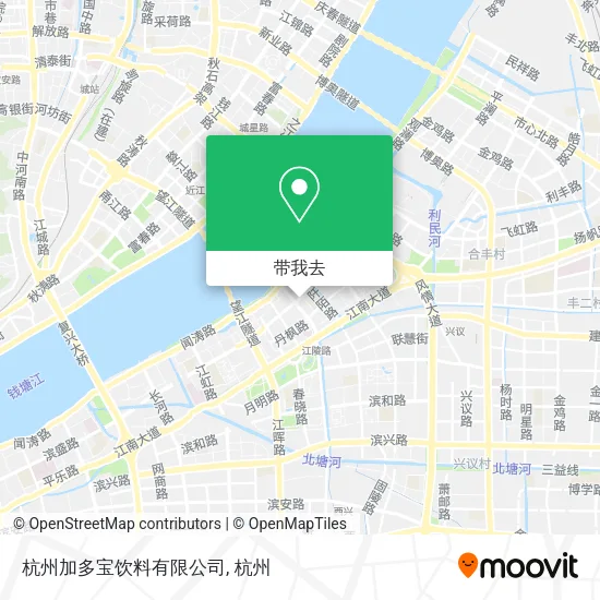 杭州加多宝饮料有限公司地图