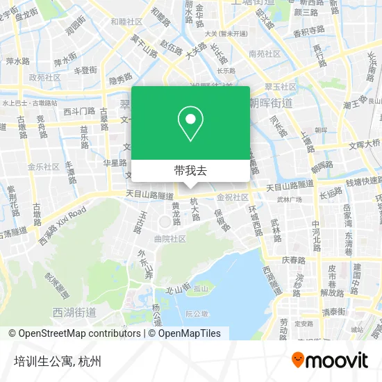 培训生公寓地图