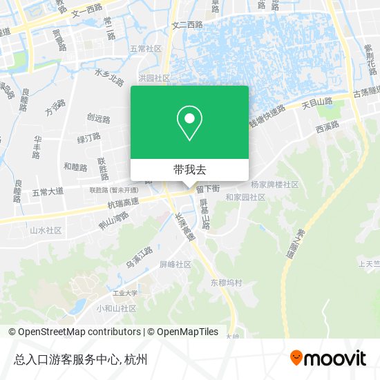 总入口游客服务中心地图
