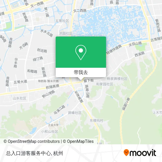 总入口游客服务中心地图