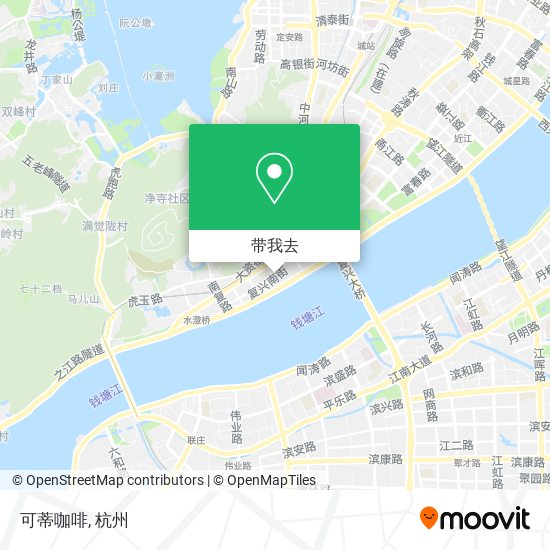 可蒂咖啡地图