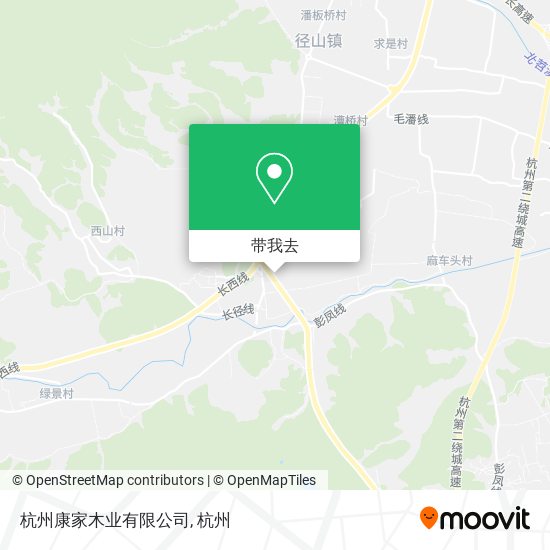 杭州康家木业有限公司地图