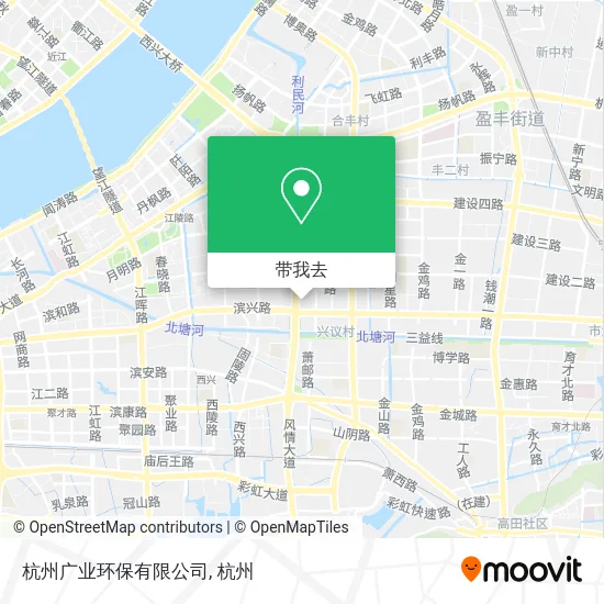杭州广业环保有限公司地图